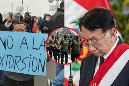 Gremio de transporte eval�a denunciar al Gobierno y PNP por omisi�n de funciones