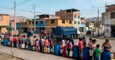 Corte de agua en Lima el 20 de marzo.