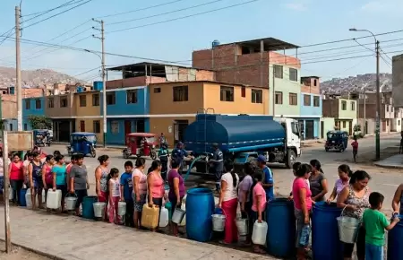 Corte de agua en Lima el 20 de marzo.