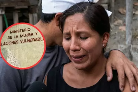 Ministerio de la Mujer brinda apoyo legal a madre de conductor asesinado de 'Los