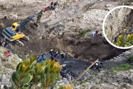 Derrumbe de mina dej� tres personas atrapadas en La Libertad