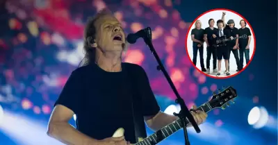Stevie Young est� internado en Buenos Aires