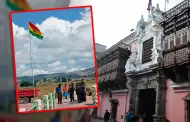 Canciller�a peruana emite importante comunicado tras la colocaci�n de bandera de Bolivia en Puno