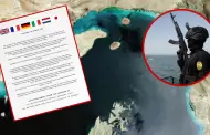 Jap�n y cinco pa�ses europeos condenan ataques de Ir�n contra el estrecho de Ormuz
