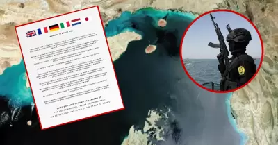 Jap�n y pa�ses europeos a favor de liberar estrecho de Ormuz