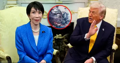 Trump lanz� broma sobre el ataque a Ir�n evocando al que realiz� Jap�n durante l