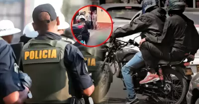 Efectivo intervino por actitud sospechosa a menor a bordo de moto junto a otro s