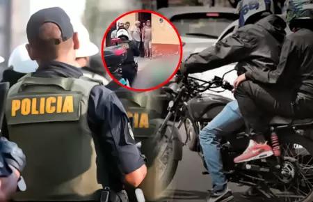 Efectivo intervino por actitud sospechosa a menor a bordo de moto junto a otro s