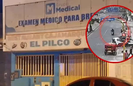 16 disparos contra centro m�dico en Los Olivos