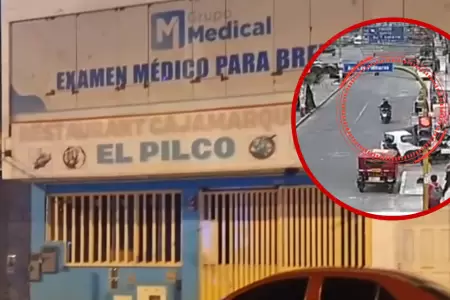 16 disparos contra centro m�dico en Los Olivos