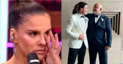 Pap� de Said Palao se pronuncia tras el ampay