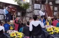 �Impactante! Ata�d cae en pleno sepelio y desata el horror entre los familiares: �Qu� fue lo que pas�?