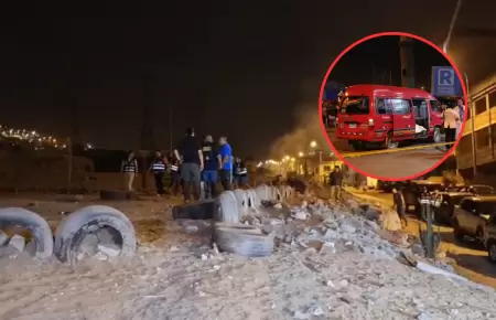 Detienen a presunto autor del ataque a combi 'Los Rojitos' en SJM