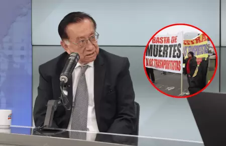 Jos� Balc�zar eval�a otorgar seguro para transportistas v�ctimas del crimen