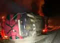 Dos trenes se descarrilan y provocan incendio: Accidente ferroviario dej� varios heridos