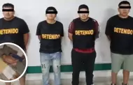 Desarticulan banda 'Los Chukys de Manchay': Detenidos se dedicar�an a la extorsi�n y el sicariato