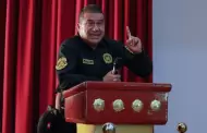 Jos� Balc�zar descarta remover a �scar Arriola como comandante general de la PNP: "Tiene mi apoyo"