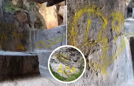 Realizan pintas en zona ceremonial de Huaca Cheqtaqaqa