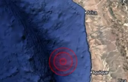 Sismo sacude el sur del Per� hoy viernes 20 de marzo.