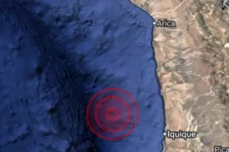 Sismo sacude el sur del Per� hoy viernes 20 de marzo.