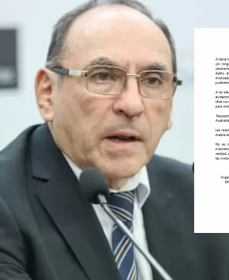 Ministro �ngelo Alfaro emite comunicado por denuncia en su contra