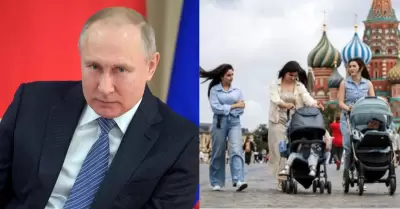 Putin recomienda enviar al psic�logo a mujeres que no quieran ser madres.