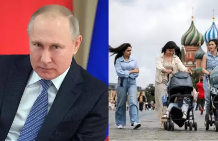 Putin recomienda enviar al psic�logo a mujeres que no quieran ser madres.