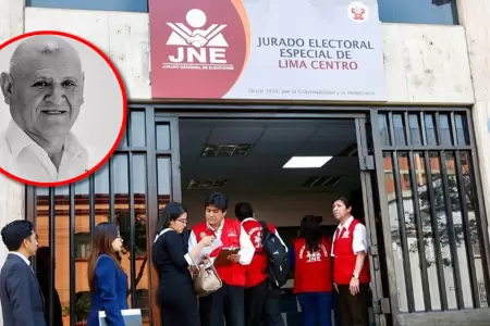 La plancha electoral qued� sin efecto.