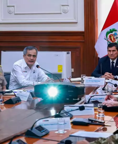 Jefe del Gabinete lidera reuni�n para lucha contra la criminalidad.