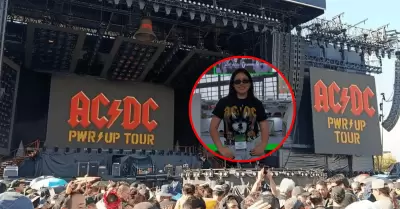 Periodista peruana denunci� acoso durante concierto de AC/DC en Chile