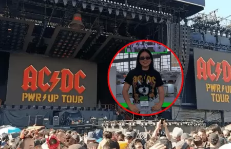 Periodista peruana denunci� acoso durante concierto de AC/DC en Chile