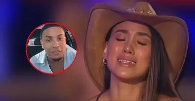 Samahara Lobat�n rompi� en llanto tras mensaje rom�ntico de Youna