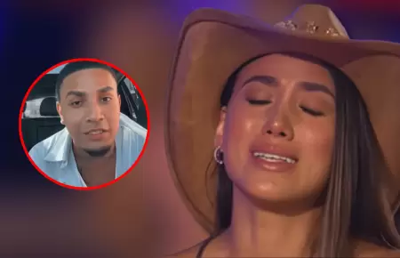 Samahara Lobat�n rompi� en llanto tras mensaje rom�ntico de Youna