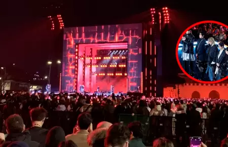 Multitud de seguidores de BTS se congregaron en el centro de Se�l.