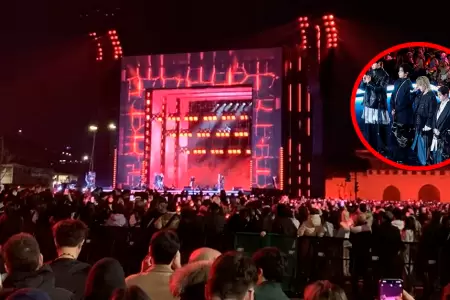 Multitud de seguidores de BTS se congregaron en el centro de Se�l.