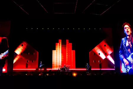 Soda Stereo inici� nueva gira en Argentina.