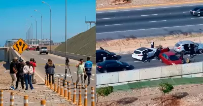 El asalto se dio a tempranas horas en la Costa Verde.
