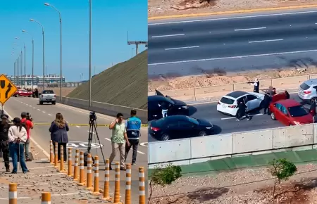 El asalto se dio a tempranas horas en la Costa Verde.