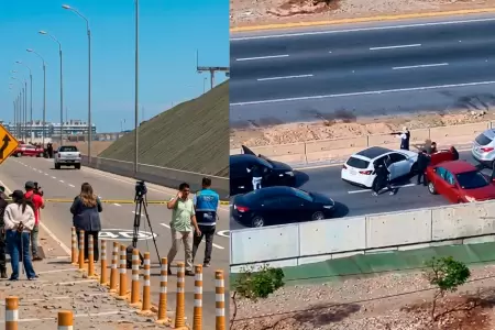 El asalto se dio a tempranas horas en la Costa Verde.