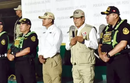 Gobierno presenta resultados del Plan de Seguridad Ciudadana.