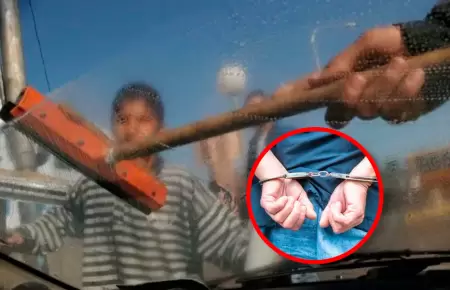 Sujeto actu� con violencia tras exigir dinero a conductor.