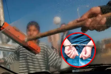 Sujeto actu� con violencia tras exigir dinero a conductor.