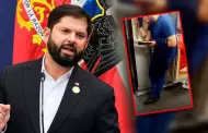 Gabriel Boric sorprende al ser captado viajando en tren como ciudadano com�n tras entregar mando presidencial