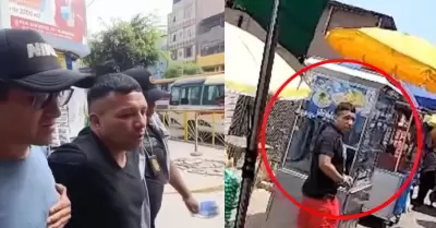 Agentes Terna se disfrazan de ambulantes para detener a "Cobracupos"