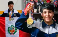 Joven de Villa El Salvador consigue el oro mundial en matemáticas y una beca completa en prestigiosa universidad