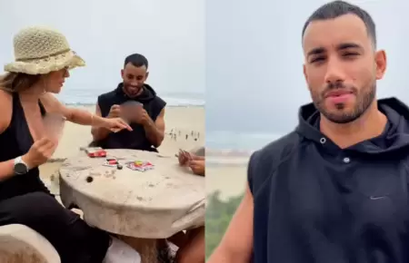 Said Palao y Alejandra Baigorria reaparecen juntos tras ampay