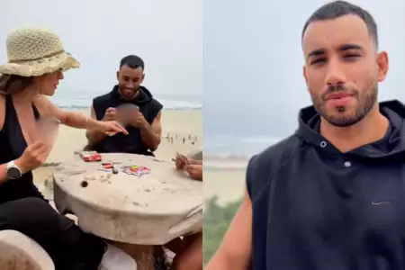 Said Palao y Alejandra Baigorria reaparecen juntos tras ampay