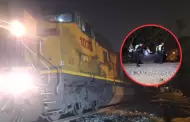 El Agustino: Tren arrolla y mata a hombre que habr�a estado durmiendo en las v�as