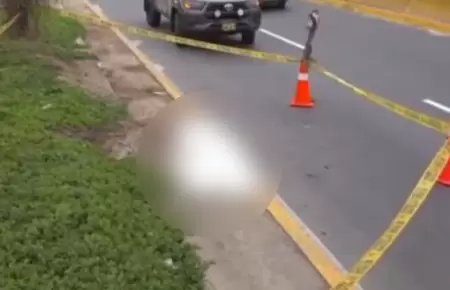 Un muerto y un herido dej� tr�gico accidente en moto en Barranco.