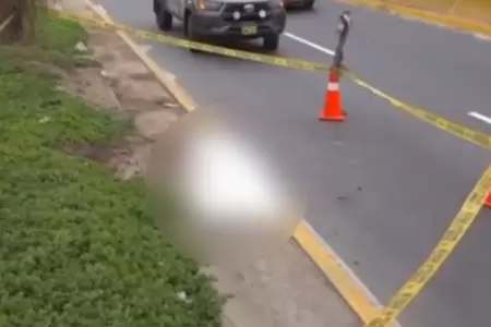 Un muerto y un herido dej� tr�gico accidente en moto en Barranco.
